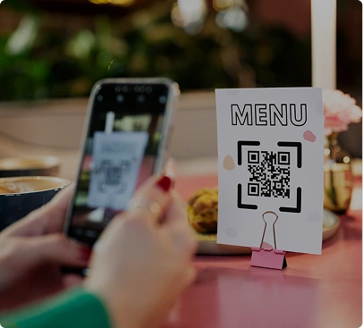 منيو إلكتروني تفاعلي بـ QR Code للمطاعم