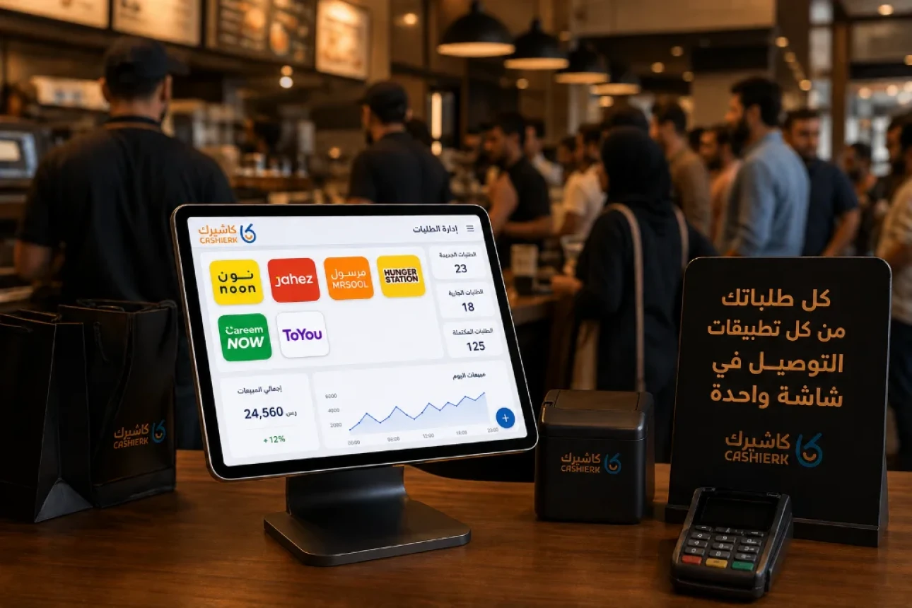 أفضل برنامج كاشير للايباد لإدارة طلبات التوصيل من مكان واحد