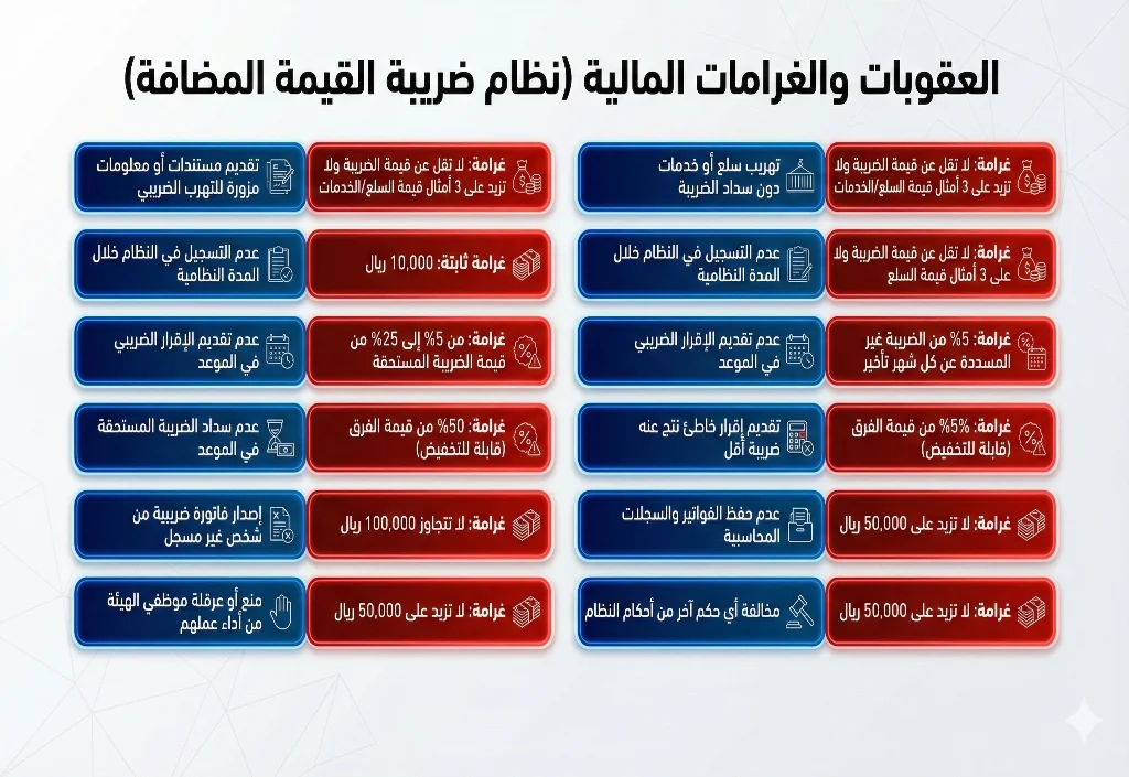 جدول-توضيحي-للغرامات-في-عدم-الربط-للمرحلة-الثانية-من-الفاتورة-الالكترونية