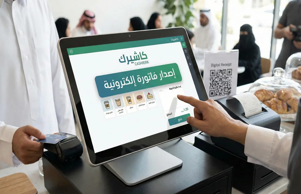 برنامج اصدار فواتير الكترونية وتسهيل المبيعات كاشيرك