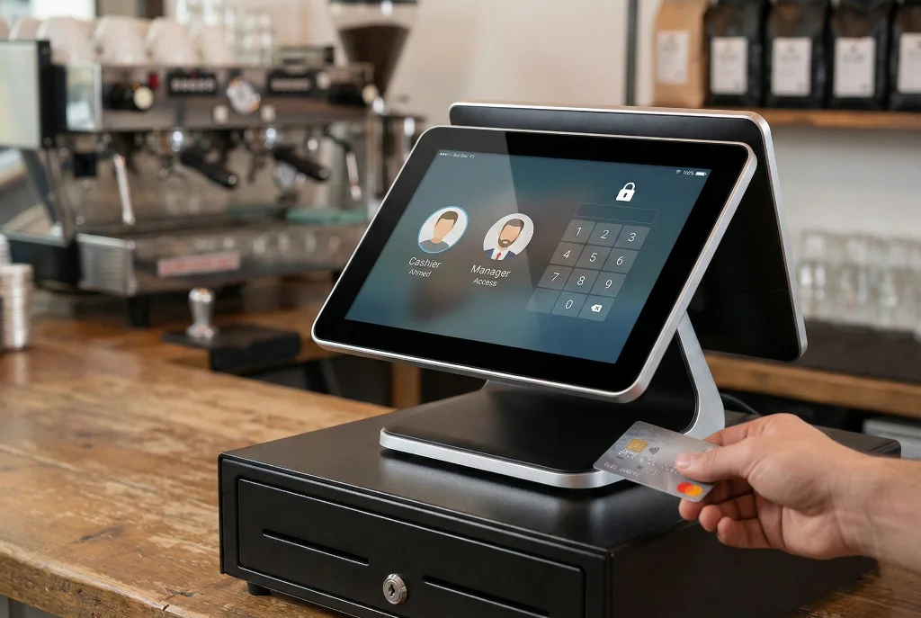 أمان الكاشير والصلاحيات لمنع السرقة