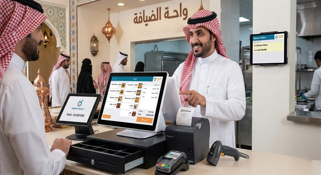 كاشير مطاعم معتمد من هيئة الزكاة ويدعم المرحلة الثانية