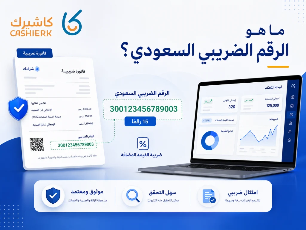 ما هو الرقم الضريبي السعودي ورقم ضريبة القيمة المضافة للمنشأة
